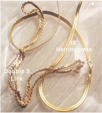 16 Inch Vintage Double S Chain