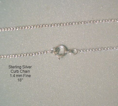 18 Inch 925 Sterling Silver Chain